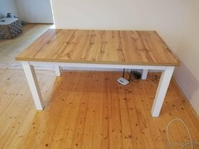 Predám drevený stôl - 3
