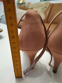 Hallhuber pudrovo-ruzove sandalky, veľkosť 39 - 3