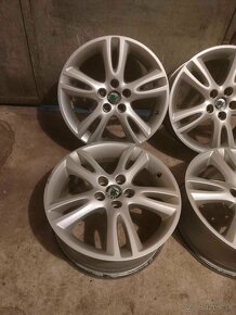 4ks alu disky orig. Škoda 5x100 R16 - 3