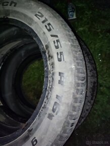 4ks Zimne pneumatiky 215/55 R16 BFGOODRICH - 3