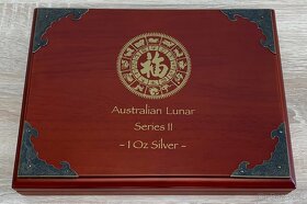 Lunárna Séria II. 1 oz strieborné mince 300.000 ks - 3