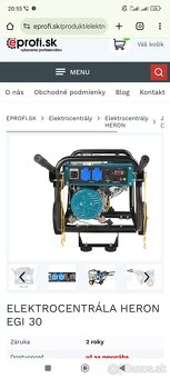 Elektrocentrála HERON 4.8Kw - 3