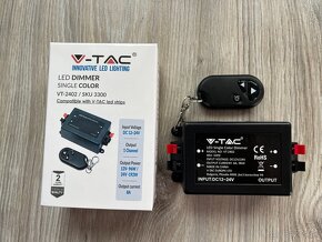 V-TAC LED diaľkový ovládač jednofarebný - 3