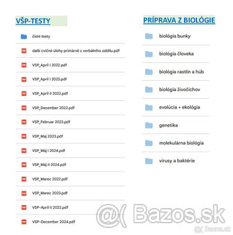 SCIO - testy, BIO, CHE, VŠP, príprava z biológie, - 3