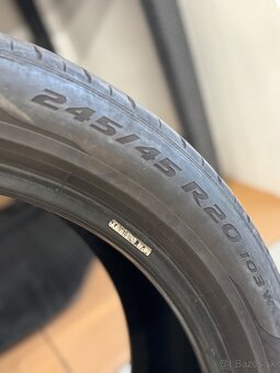 Letné pneumatiky 245/45 R20 - 3