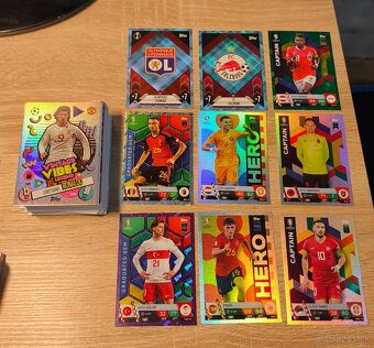 Mix futbalových kartičiek - Match Attax, Adrenalyn XL - 3