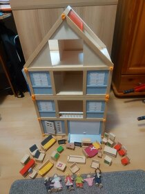 Detský drevený domček + nábytok - 3