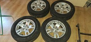 Predam 16" hlinikove disky kolesa na nissan x-trail T31 - 3