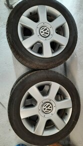 Disky s pneumatikami orginal Volkswagen 205/55 R16 - 3