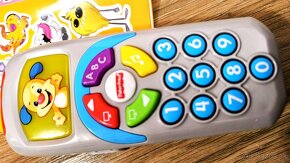 Moblilný telefón FISHER PRICE 35 piesní,farby,čísla,abeceda - 3