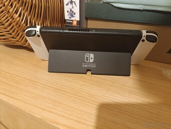 Nintendo switch oled + hra a obal na konzolu - 3