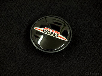 STŘEDOVÉ POKLIČKY + EMBLEM + PŘÍVĚSEK – MINI COOPER - 3