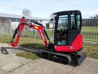 minibager Yanmar SV17VT pásove rýpadlo 1.8 ton - 3