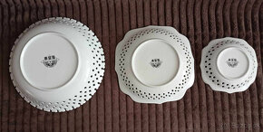 Čínske porcelánové ozdobné taniere - 3
