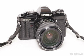 Minolta X-500, MD 35-70mm/3,5, Motor Drive 1, Blesk - 3