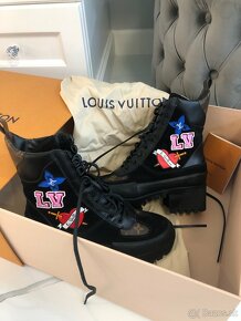 Louis Vuitton kotnikové topánky - 3
