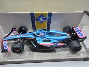 3X F1 BWT ALPINE RENAULT FERNANDO ALONSO SOLIDO 1:18 - 3