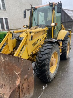 Predám traktorbáger Komatsu WB 97S s TP - 3