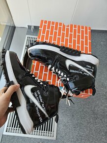 Nike x OFF-WHITE, AIR FORCE 1 MID, Black/White - 3