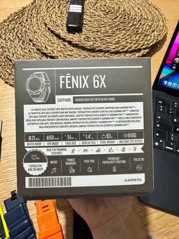 Hodinky Garmin Fenix 6X - super stav - 3