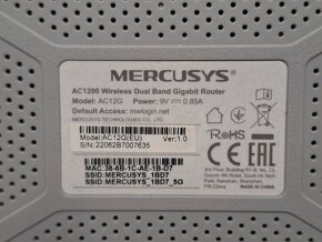 Mercusys AC1200 Wireless Dual Band Gigabit Router AC12G - 3