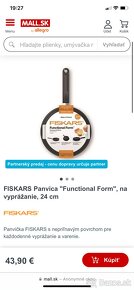 Panvica 24cm značky FISKARS - 3