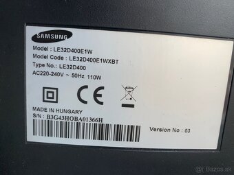 SAMSUNG LE32D400E1WXBT - 3