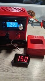 Parkside X20V rýchli merák, kontrola stavu batérie voltmeter - 3