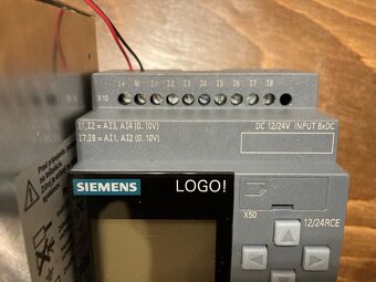 Predám PLC Siemens LOGO + Zdroj 12 a 24V - 3