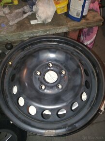 VW,Seat,Škoda,plech disky 6Jx15 H2, 5x112 - 3