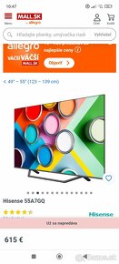 Hisense Smart tv 4k UHD 55 - 3