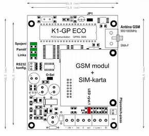 ⚡️ GSM komunikátor Hasam K1-GP ECO ⚡️ - 3