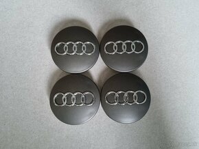 Predám stredové krytky na disky Audi - 3
