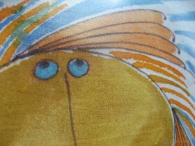 "Šťastný deň" - batika na plátne - 3