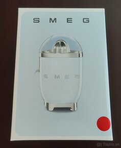 Originálny SMEG odšťavovač + kávovar (červený) - 3