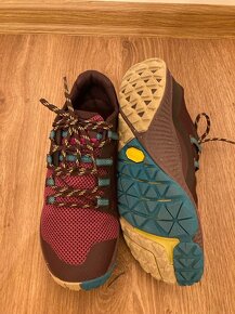 Fialové barefoot tenisky Merrell Trail Glove 6 s Vibram podr - 3