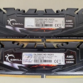 G.SKILL 16 GB KIT DDR4 3200 MHz CL14 Flare X - 3