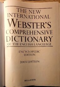 Slovník Websters Comprehensive Dictionary of the English - 3