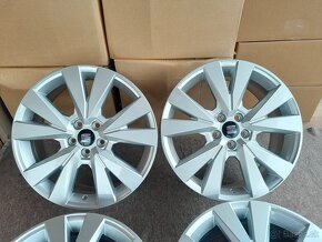 Alu disky R17 5x100 Et48 6.5J Seat Audi Volkswagen Škoda - 3