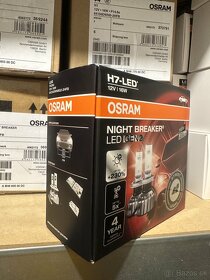 H1,H4,H7 Led Osram night breaker +230% Gen2 s homologizaciou - 3