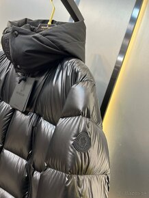 Moncler cierna paperova bunda vel L - 3