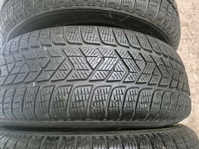 215/65 r17 zimné 4 ks PIRELLI dezén 6,7-5,7 mm - 3