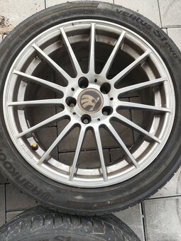 Disky ULTRA 5x112, Letné gumy 225/45 R17 - 3