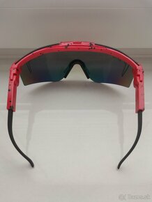 Športové slnečné okuliare Pit Viper - červené - 3