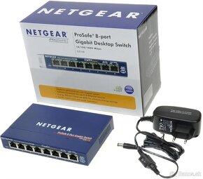 Netgear GS108GE  Erőteljes és energiatakarékos kapcsoló, ame - 3