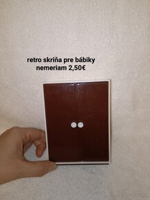 Retro nábytok pre bábiky - 3