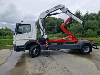 Mercedes Atego 1618 nosič kontajnerov s hydraulickou rukou - 3