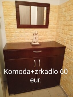 Predám komodu so zrkadlom - 3