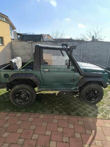 Suzuki samurai cabrio sj50 jeep offroad kabrio úpravy v TP - 3