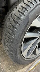 Predam pneu zimne 4ks 225 55 R18 pirelli (cca 4mm) dot 2019 - 3